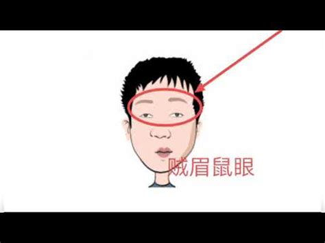 賊眉鼠眼面相